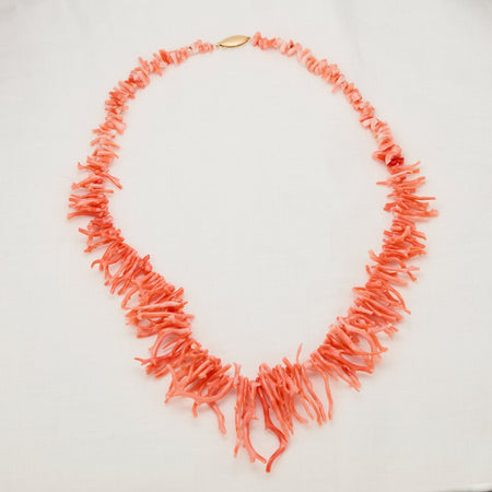 Coral Necklace - McTeigue Since 1895