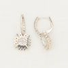 Cushion Diamond Drop Earrings - McTeigue Since 1895