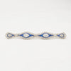 Diamond and Sapphire Brooch - McTeigue Since 1895