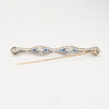 Diamond and Sapphire Brooch - McTeigue Since 1895