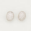 Diamond Pave Huggie Earrings - McTeigue Since 1895