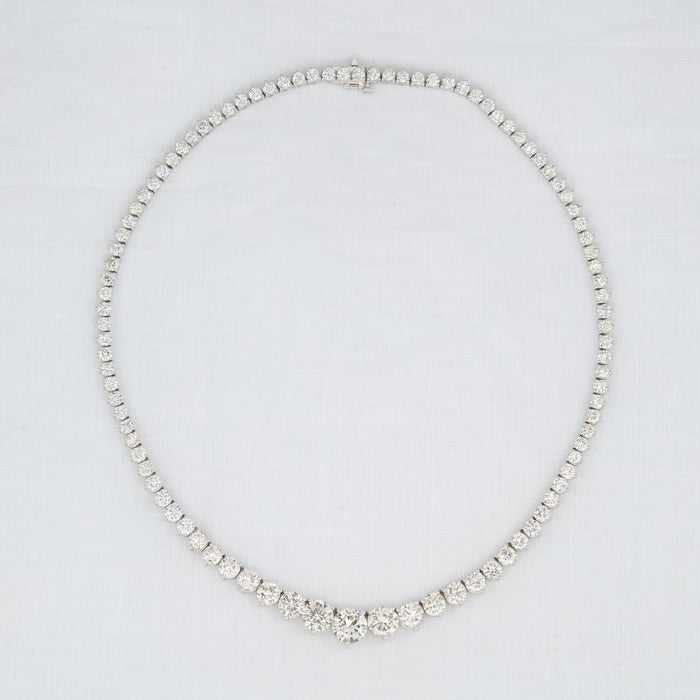 Diamond Riviera Necklace - McTeigue Since 1895