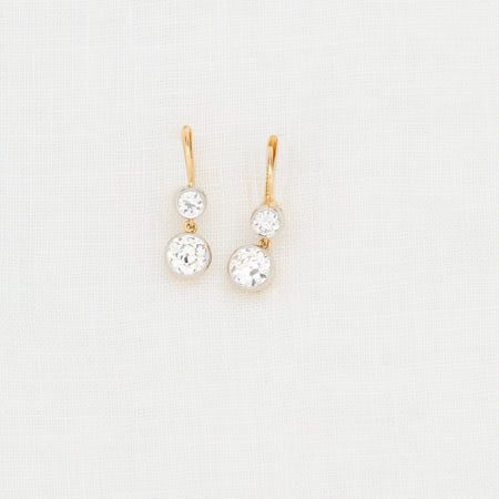 Diamonds Drop Earrings - McTeigue Since 1895