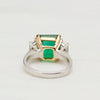 Emerald and Diamond Ring - McTeigue Since 1895