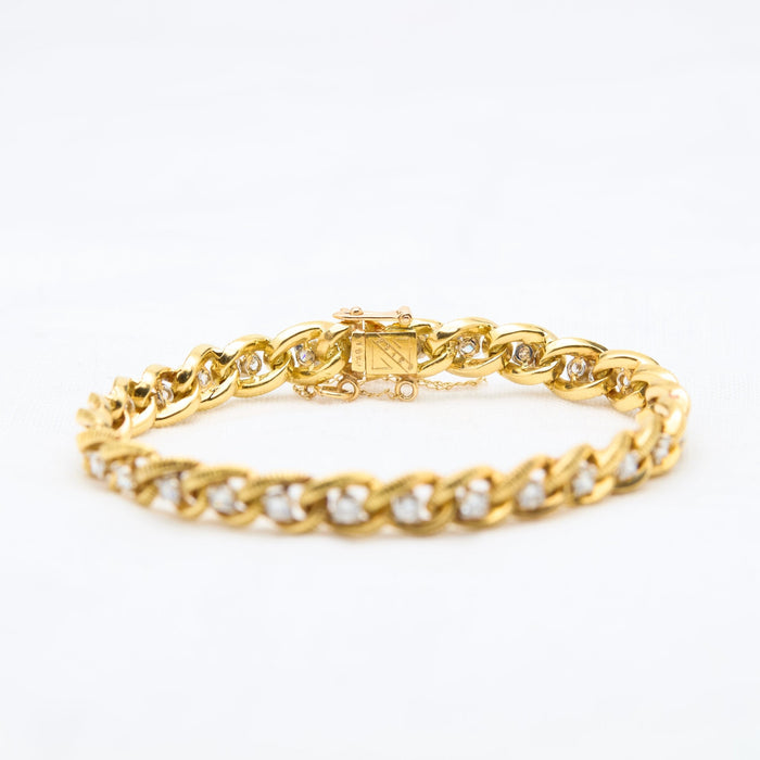 Gold & Diamond Bracelet - McTeigue Since 1895