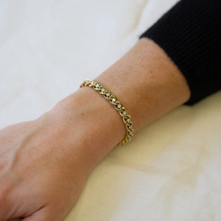 Gold & Diamond Bracelet - McTeigue Since 1895