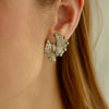 Lacloche Diamond and Platinum Earrings - McTeigue Since 1895