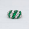 McTeigue & Co. Emerald and Diamond Ring - McTeigue Since 1895