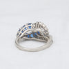 Oscar Heyman Brothers Diamond & Sapphire Ring - McTeigue Since 1895