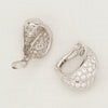 Pave Diamond Earrings - McTeigue Since 1895