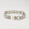 Platinum and Diamond Deco Bracelet - McTeigue Since 1895