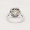 Platinum, Diamond and Sapphire Ring - McTeigue Since 1895