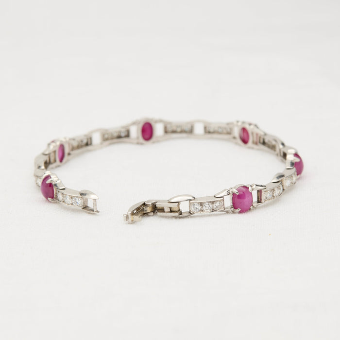 Platinum Edwardian Diamond Bracelet - McTeigue Since 1895