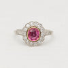 Platinum, Ruby and Diamond Ring - McTeigue Since 1895