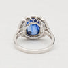 Platinum, Sapphire and Diamond Ring - McTeigue Since 1895