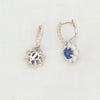 Sapphire and Diamond Drop Earrings - McTeigue Since 1895