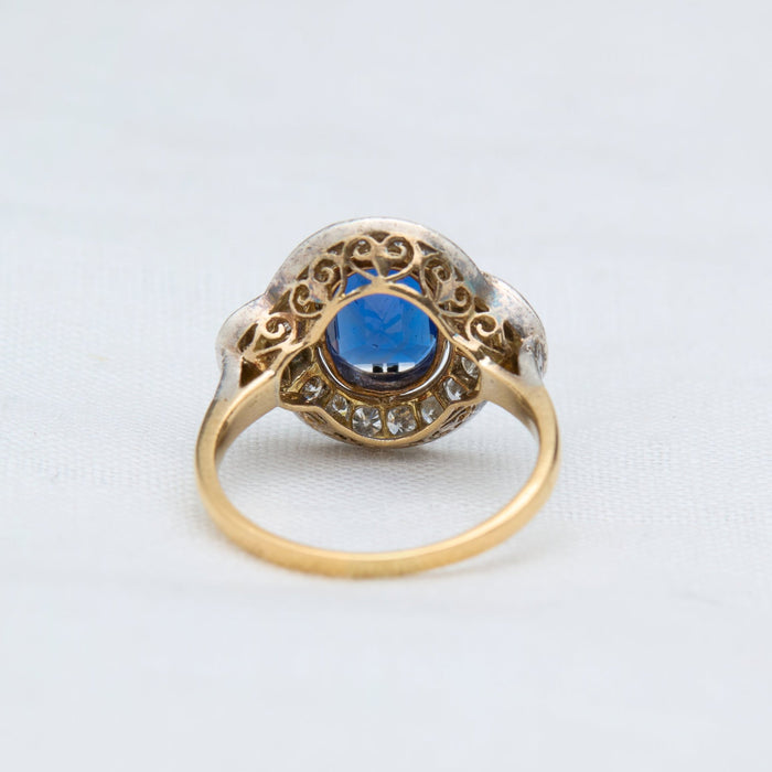 Sapphire and Diamond Ring - McTeigue Since 1895