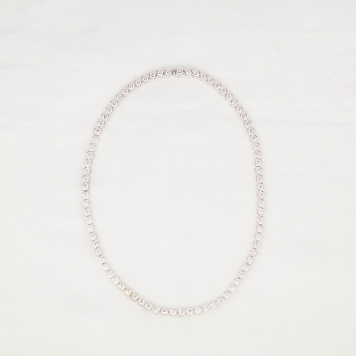 White Gold and Diamond Necklace - McTeigue Since 1895