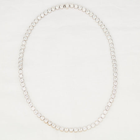 White Gold and Diamond Necklace - McTeigue Since 1895