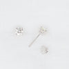 White Gold Diamond Stud Earrings - McTeigue Since 1895