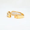 Yellow Gold Diamond Bangle - McTeigue Since 1895