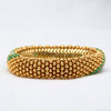 Yellow Gold, Emerald and Diamond Bracelet - McTeigue Since 1895