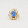 Yellow Gold, Sapphire and Diamond Ring - McTeigue Since 1895