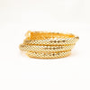 Yellow Gold Snake Bangle - McTeigue Since 1895